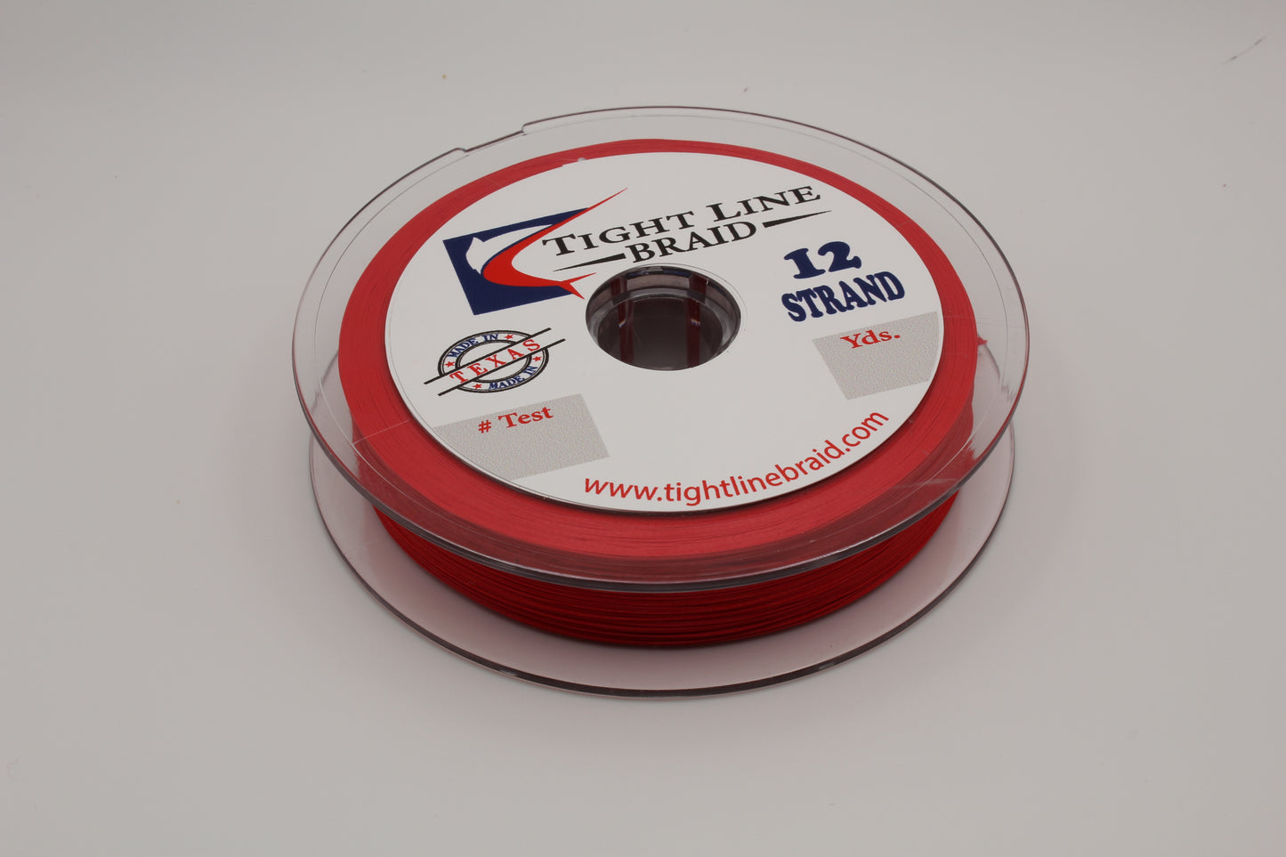 Red 12 Strand Hollow Core