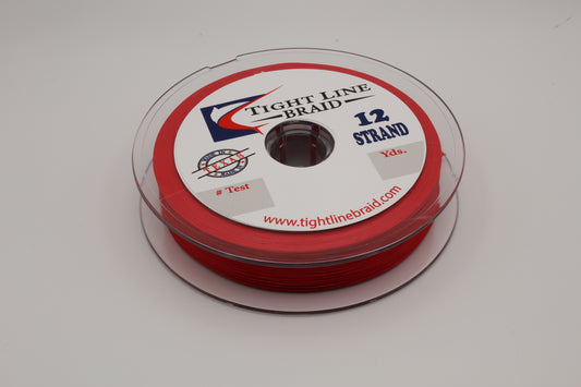 Red 12 Strand Hollow Core