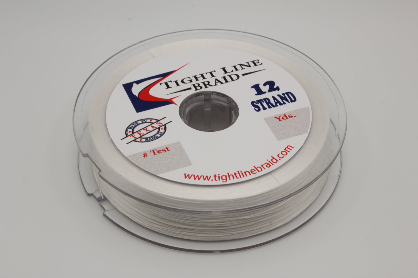 White 12 Strand Hollow Core