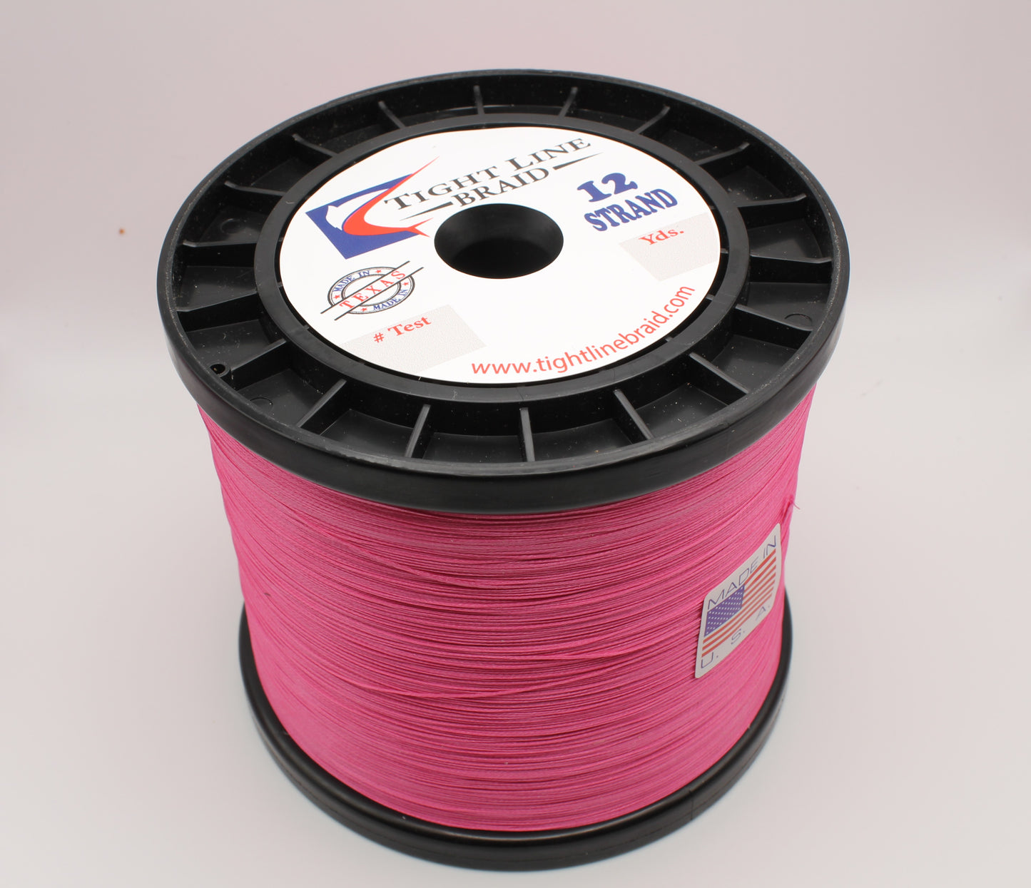 Pink 12 Strand Hollow Core