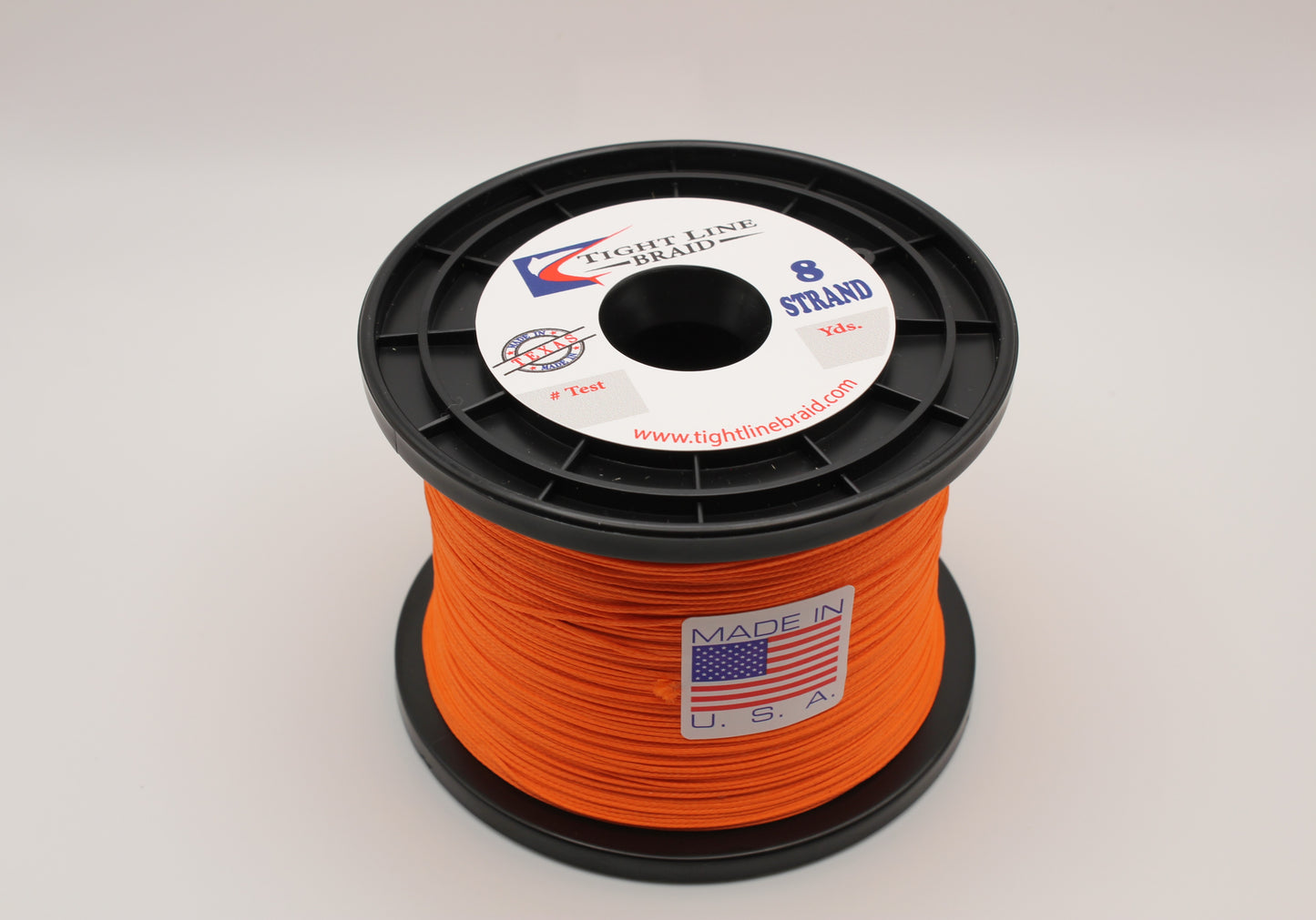 Orange 8 Strand Braid