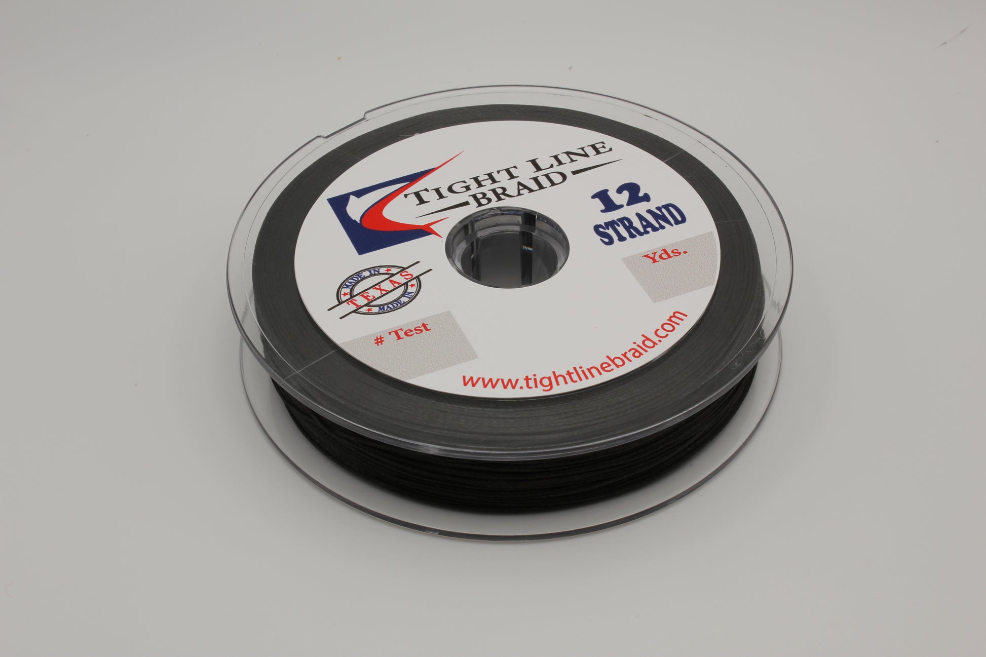 best hollow core braided fishing line Black 12 Strand Hollow Core 130 lb / 1250 Yards
